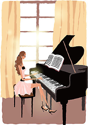 EPS 주간 우먼라이프 라이프스타일 웰빙 여자 악기 연주 의자 일러스트 창문 실내 한명 사람 20대 성인 취미 라이프 생활 커튼 건반 피아노 건반악기 악보 그랜드피아노 모던라이프 여자만 여자한명만 성인여자만 청년만 청년여자만 성인한명만 청년여자한명만 성인여자한명만 성인만 국내일러스트 자연요소 1 음악 가구 청년 내부 파일형식 벡터