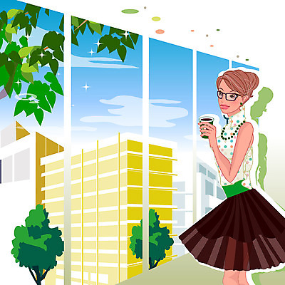 EPS 주간 나무 식물 구름 직업 여자 커피 일러스트 비즈니스 창문 유리 하늘 실내 한명 서기 사람 빌딩 상반신 20대 성인 건물 여름 비즈니스우먼 여자만 여자한명만 성인여자만 청년만 청년여자만 성인한명만 청년여자한명만 성인여자한명만 성인만 국내일러스트 자연요소 1 건축물 계절 음료 모션 재질 청년 내부 직장인 파일형식 벡터