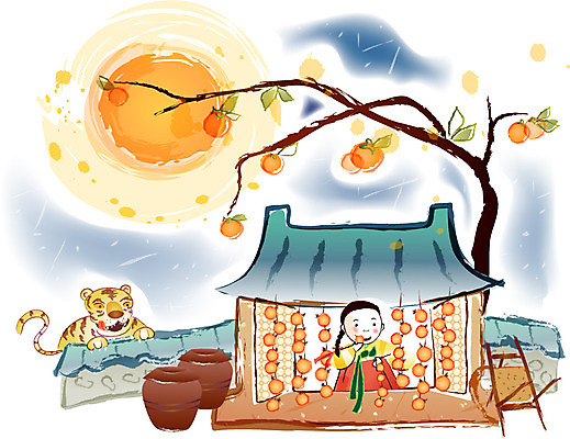 EPS 계절 여자 명절 초등학생 어린이 고건축 일러스트 밤하늘 건조 감 기와집 한명 사람 소녀 10대 담장 추석 달 가을 항아리 호랑이 야간 한복 감나무 지게 곶감 건과일 홍시 여자만 여자한명만 소녀만 국내일러스트 자연요소 나무 1 학생 한국전통 전통 건축물 기념일 과일 포유류 청소년 하늘 한옥 도자기 전통의상 어린이만 파일형식 벡터