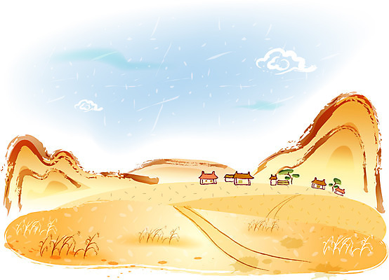 EPS 주간 나무 구름 사계절 계절 명절 길 백그라운드 일러스트 자연 하늘 산 한국 풍경 초원 사람없음 야외 추석 마을 가을 시골 언덕 가을배경 국내일러스트 자연요소 식물 전통 기념일 아시아 생태계 파일형식 벡터 가을_계절