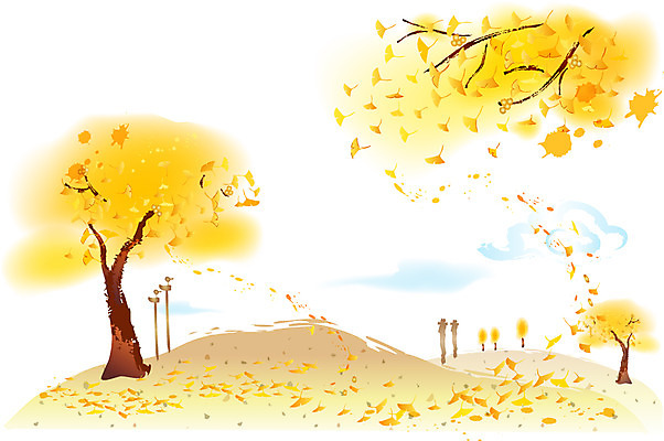 EPS 주간 나무 식물 구름 사계절 계절 명절 컬러 백그라운드 단풍 일러스트 자연 하늘 한국 풍경 초원 사람없음 야외 추석 주황색 가을 장대 언덕 은행잎 장승 은행나무 목기러기 가을배경 국내일러스트 자연요소 전통 기념일 아시아 잎 생태계 파일형식 벡터 가을_계절