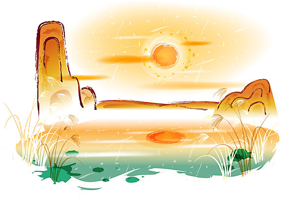 EPS 구름 사계절 계절 명절 호수 백그라운드 일러스트 자연 하늘 산 한국 갈대 풍경 사람없음 야외 강 태양 추석 노을 일몰 절벽 가을 풀 억새 가을배경 국내일러스트 자연요소 식물 전통 기념일 아시아 생태계 파일형식 벡터 가을_계절