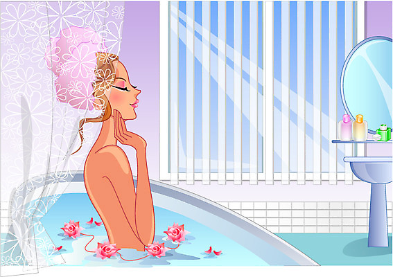 EPS 식물 라이프스타일 웰빙 여자 꽃 여유 일러스트 창문 휴식 욕조 실내 한명 사람 상반신 20대 성인 취미 라이프 생활 수건 장미 목욕 거울 욕실 커튼 누드 피부관리 화장실 반신욕 벌거벗은 여자만 여자한명만 성인여자만 청년만 청년여자만 성인한명만 청년여자한명만 성인여자한명만 성인만 국내일러스트 1 감정 컨셉 청년 내부 위생용품 뷰티 청결 파일형식 벡터