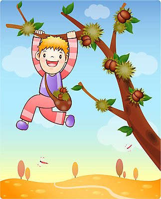 EPS 주간 전신 나무 구름 사계절 계절 남자 초등학생 어린이 일러스트 상상 자연 하늘 나뭇잎 한명 사람 소년 야외 10대 견과류 가을 밤 밤송이 밤나무 남자만 남자한명만 십대만 십대남자만 십대남자한명만 국내일러스트 자연요소 식물 1 학생 잎 청소년 밤_견과류 생태계 파일형식 벡터