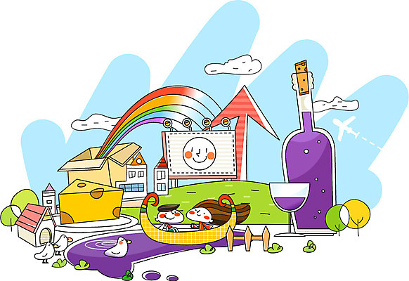 EPS 주간 여자 남자 화살표 호수 무지개 와인잔 일러스트 비즈니스 치즈 주택 오리 사람 야외 두명 울타리 상자 와인 곤돌라 안주 즐거움 상승 선박 국내일러스트 자연요소 감정 컨셉 수상교통 술잔 조류 유제품 주류 건물 담장 파일형식 벡터