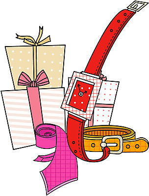 EPS 아이콘 잡화 시계 장신구 넥타이 사람없음 선물상자 벨트 손목시계 2D아이콘 선물 상자 파일형식 벡터