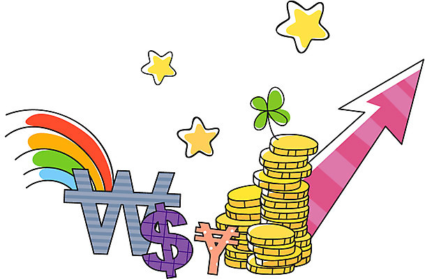 EPS 아이콘 화살표 무지개 돈 비즈니스 사람없음 금융 경제 동전 성장 화폐기호 네잎클로버 오브젝트 상승 금화 별표 2D아이콘 자연요소 식물 기호 컨셉 재산 황금 클로버 화폐 파일형식 벡터