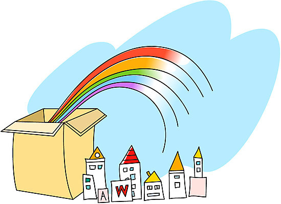 EPS 아이콘 무지개 주택 사람없음 상자 웹 2D아이콘 자연요소 인터넷 건물 파일형식 벡터