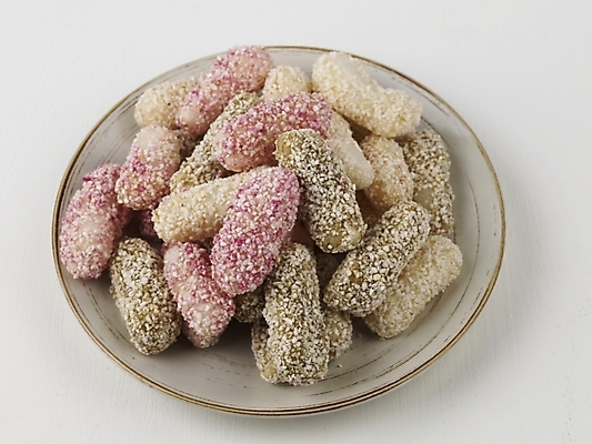 포토 JPG 스튜디오촬영 그릇 접시 명절 한식 디저트 실내 누끼 사람없음 전통음식 한과 추석음식 명절음식 강정 오색한과 유과 전통다과 국내포토 전통 식기 기념일 음식 내부 과자 다과 파일형식