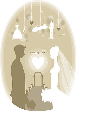 EPS 여자 남자 실루엣 신부 웨딩드레스 신랑 결혼 일러스트 사람 정장 턱시도 두명 하트 반지 국내일러스트 모양 드레스 옷 장신구 촬영기법 이벤트 파일형식 벡터