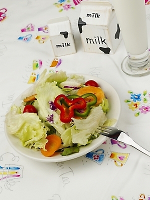 포토 JPG 음식 채소 서양음식 실내 사람없음 샐러드 우유 국내포토 유제품 내부 파일형식