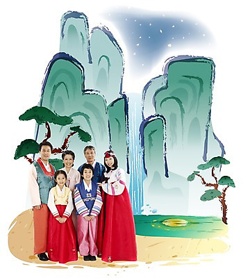 전신 PSD 편집이미지 한국전통 여자 명절 남자 행복 가족 밤하늘 산 대가족 서기 미소 웃음 사람 여러명 야외 추석 화목 폭포 가을 소나무 한복 삼대 디지털합성 합성 이미지편집 나무 전통 계절 기념일 감정 다수 컨셉 관계 모션 자연 하늘 한국 표정 야간 전통의상 파일형식