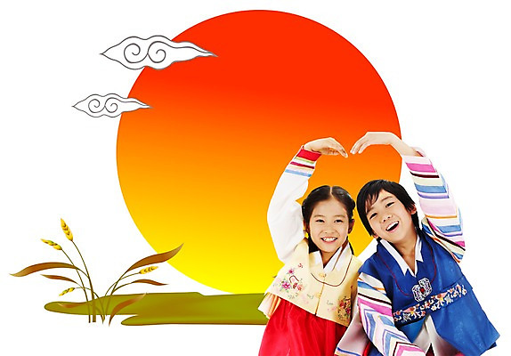 PSD 구름 편집이미지 한국전통 여자 명절 남자 행복 어린이 가족 남매 미소 웃음 사람 상반신 두명 친구 태양 추석 화목 벼 가을 하트 한복 디지털합성 합성 손하트 어린이만 이미지편집 자연요소 모양 전통 계절 기념일 감정 컨셉 관계 곡류 한국 표정 손짓 전통의상 파일형식