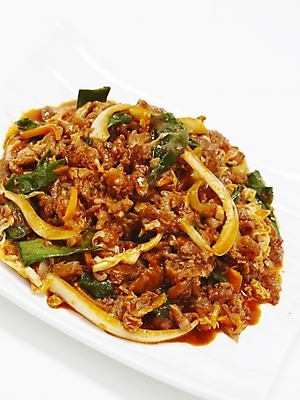 포토 JPG 스튜디오촬영 그릇 접시 한식 음식 한국 요리 사람없음 안주 볶음 야식 오돌뼈 국내포토 식기 아시아 뼈 실내 파일형식