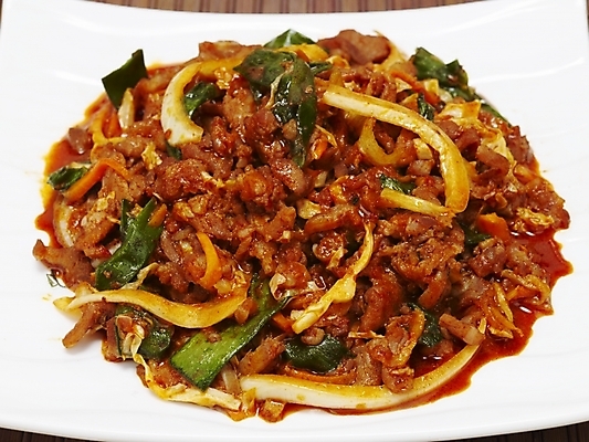 포토 JPG 스튜디오촬영 그릇 접시 한식 음식 한국 요리 사람없음 안주 볶음 야식 오돌뼈 국내포토 식기 아시아 뼈 실내 파일형식