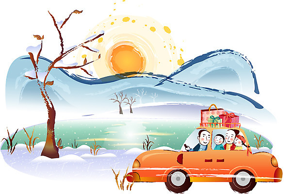 EPS 나무 한국전통 여자 명절 남자 호수 일러스트 가족 승용차 자동차 새해 산 선물 사람 여러명 야외 설날 일출 한복 귀성길 새해선물 설선물 국내일러스트 식물 전통 기념일 육상교통 다수 관계 한국 노을 전통의상 파일형식 벡터 명절선물