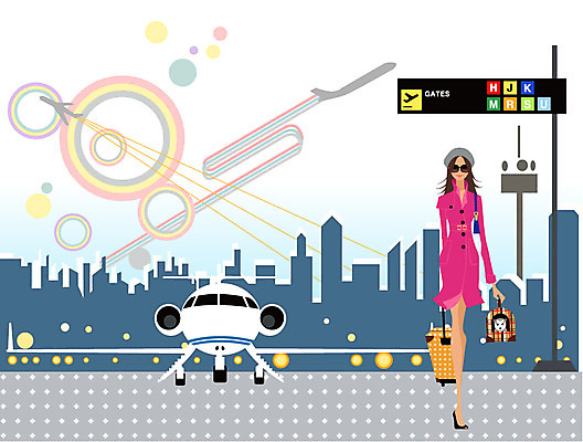 EPS 여자 여행 일러스트 휴가 휴식 비행기 알림판 한명 사람 20대 성인 취미 야외 라이프 여행가방 자유 강아지 시베리안허스키 여자만 여자한명만 성인여자만 청년만 청년여자만 성인한명만 청년여자한명만 성인여자한명만 성인만 국내일러스트 1 컨셉 가방 항공교통 대중교통 청년 생활 반려동물 개 파일형식 벡터