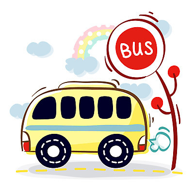 EPS 아이콘 교육 육상교통 한대 버스 큐티아이콘 사람없음 버스정류장 2D아이콘 1 교통수단 대중교통 역 파일형식 벡터