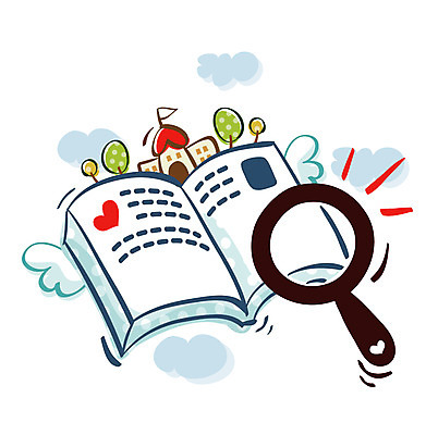 EPS 구름 아이콘 교육 학교 돋보기 큐티아이콘 사람없음 책 사무용품 2D아이콘 자연요소 문구용품 파일형식 벡터