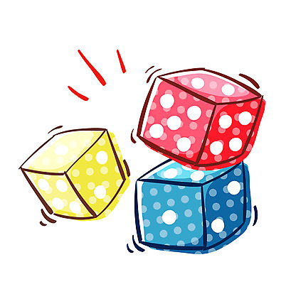 EPS 아이콘 교육 생활용품 큐티아이콘 사람없음 놀이용품 주사위 주사위놀이 2D아이콘 놀이 오브젝트 파일형식 벡터