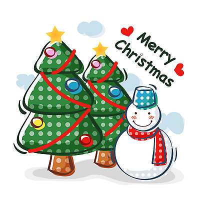 EPS 아이콘 계절 기념일 크리스마스장식 크리스마스 겨울 눈사람 크리스마스용품 큐티아이콘 사람없음 크리스마스트리 오브젝트 2D아이콘 이벤트 용품 파일형식 벡터