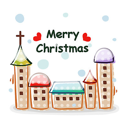 EPS 아이콘 시설물 기념일 현대건축 건축 크리스마스 종교시설 큐티아이콘 사람없음 건물 교회 2D아이콘 건축물 종교 종교건축 이벤트 시설 파일형식 벡터