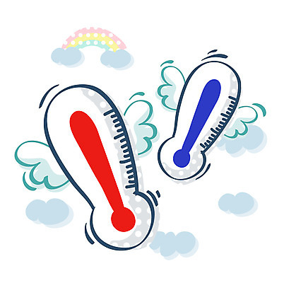 EPS 아이콘 무지개 의료기기 자연 날씨 큐티아이콘 사람없음 의료용품 온도계 체온계 2D아이콘 자연요소 의학 생태계 파일형식 벡터