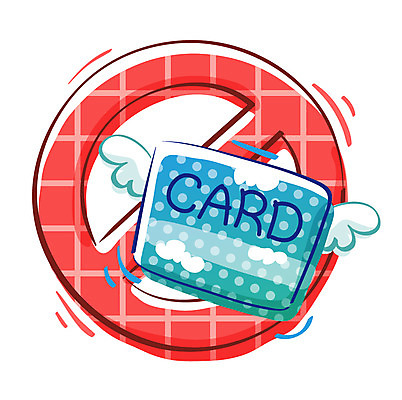 EPS 아이콘 큐티아이콘 이벤트 사람없음 쇼핑 금지 신용카드 오브젝트 2D아이콘 금융 파일형식 벡터