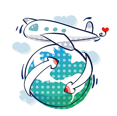 EPS 아이콘 지구 여행 항공교통 비행기 큐티아이콘 이벤트 사람없음 쇼핑 2D아이콘 교통수단 대중교통 파일형식 벡터