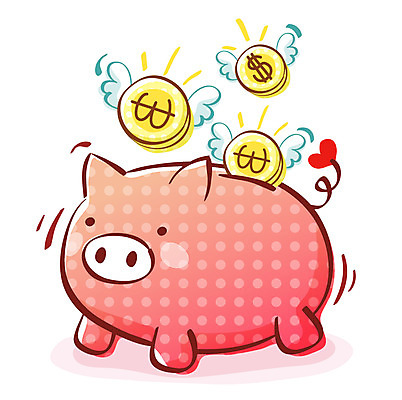 EPS 아이콘 생활용품 돈 큐티아이콘 이벤트 사람없음 금융 경제 쇼핑 동전 돼지저금통 저금통 2D아이콘 저축 재산 오브젝트 파일형식 벡터