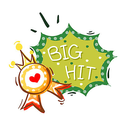 EPS 아이콘 큐티아이콘 이벤트 사람없음 쇼핑 오브젝트 빅히트 히트 2D아이콘 파일형식 벡터