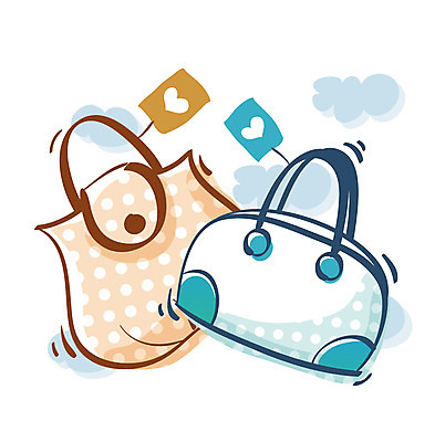 EPS 아이콘 잡화 가방 큐티아이콘 이벤트 사람없음 쇼핑 핸드백 2D아이콘 파일형식 벡터