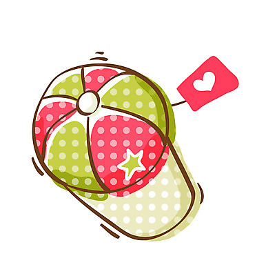 EPS 아이콘 모자 잡화 큐티아이콘 이벤트 사람없음 쇼핑 야구모자 2D아이콘 모자_잡화 야구용품 파일형식 벡터