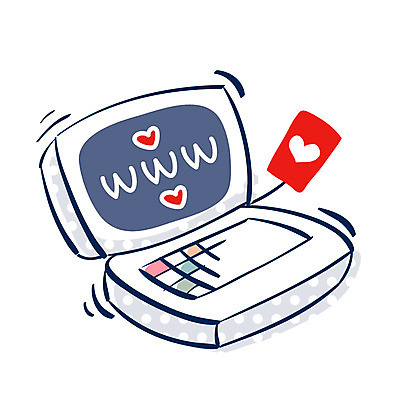 EPS 아이콘 인터넷 큐티아이콘 이벤트 사람없음 노트북 전자제품 쇼핑 2D아이콘 파일형식 벡터