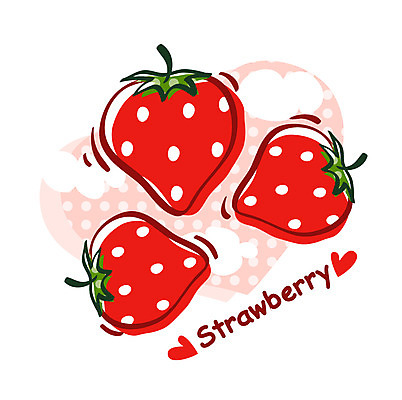 EPS 식물 아이콘 음식 과일 딸기 큐티아이콘 사람없음 농작물 2D아이콘 농업 파일형식 벡터