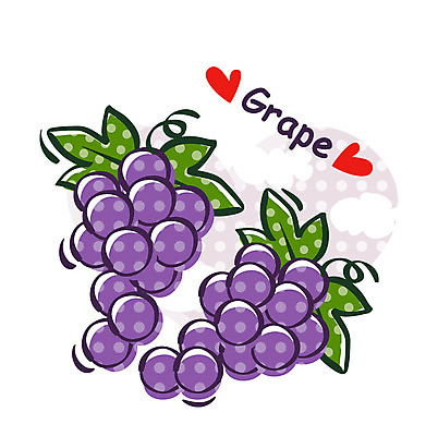 EPS 식물 아이콘 음식 과일 포도 큐티아이콘 사람없음 농작물 2D아이콘 농업 파일형식 벡터