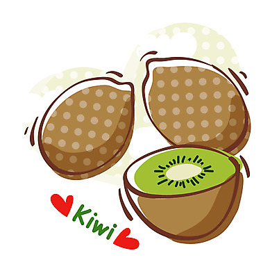 EPS 식물 아이콘 음식 과일 큐티아이콘 키위 사람없음 농작물 2D아이콘 농업 파일형식 벡터