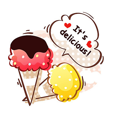 EPS 아이콘 음식 아이스크림 디저트 큐티아이콘 사람없음 2D아이콘 파일형식 벡터