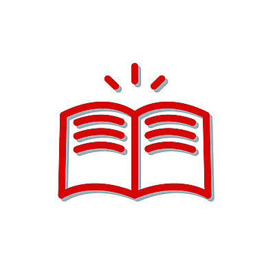 EPS 아이콘 컬러 문구용품 사람없음 간행물 책 빨간색 픽토그램 심플아이콘 2D아이콘 오브젝트 파일형식 벡터