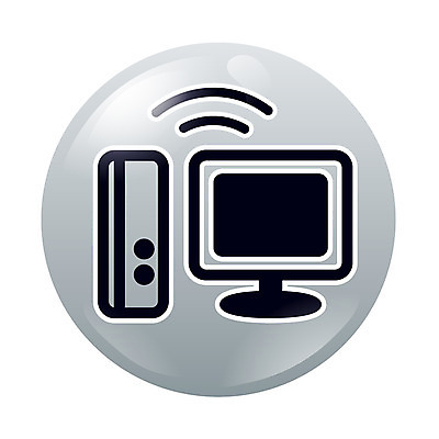 EPS 아이콘 흑백 사람없음 컴퓨터 픽토그램 모니터 심플아이콘 본체 2D아이콘 촬영기법 전자제품 파일형식 벡터