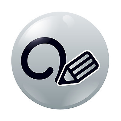 EPS 아이콘 교육 문구용품 흑백 사람없음 픽토그램 필기구 연필 원형 심플아이콘 채점 2D아이콘 도형 학용품 촬영기법 오브젝트 성적 파일형식 벡터