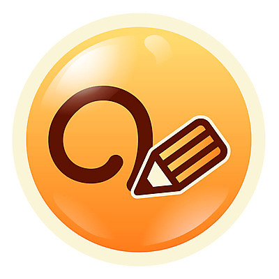 EPS 아이콘 컬러 문구용품 사람없음 픽토그램 필기구 연필 주황색 심플아이콘 그림 채점 2D아이콘 학용품 오브젝트 성적 파일형식 벡터