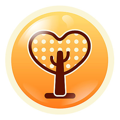 EPS 나무 식물 아이콘 기독교 종교 컬러 생명 사람없음 라이프 픽토그램 주황색 심플아이콘 2D아이콘 생활 파일형식 벡터