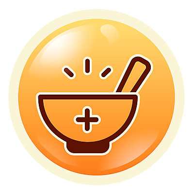 EPS 아이콘 컬러 의학 의료기기 병원 사람없음 치료 픽토그램 주황색 의료용품 약국 심플아이콘 막자사발 조제 2D아이콘 약 사발 만들기 파일형식 벡터