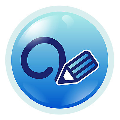 EPS 아이콘 교육 컬러 문구용품 사람없음 파란색 픽토그램 필기구 연필 심플아이콘 그림 채점 2D아이콘 학용품 오브젝트 성적 파일형식 벡터