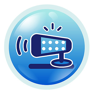 EPS 아이콘 교육 컬러 과학 실험기구 사람없음 파란색 픽토그램 망원경 심플아이콘 관측도구 관측시설 2D아이콘 도구 시설 파일형식 벡터