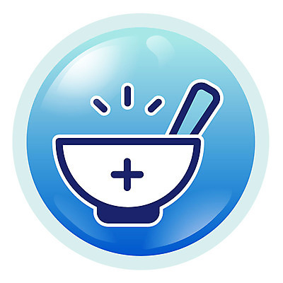 EPS 아이콘 컬러 의학 의료기기 병원 사람없음 치료 파란색 픽토그램 의료용품 심플아이콘 막자사발 조제 2D아이콘 약 사발 만들기 파일형식 벡터