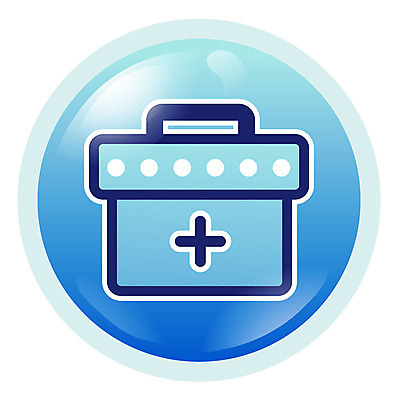 EPS 아이콘 컬러 의학 병원 사람없음 치료 파란색 픽토그램 의료용품 구급상자 심플아이콘 구급약품 약상자 2D아이콘 의료기기 상자 약 파일형식 벡터