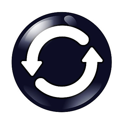 EPS 아이콘 문자 기호 화살표 사람없음 픽토그램 검은색 심플아이콘 순환 새로고침 2D아이콘 컬러 모션 파일형식 벡터