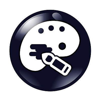 EPS 아이콘 교육 미술 사람없음 픽토그램 검은색 물감 미술도구 팔레트 심플아이콘 2D아이콘 컬러 문화예술 오브젝트 파일형식 벡터